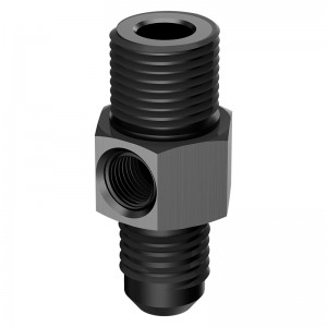 внешнее расширение до 1 / 4 « штуцер NPT, алюминиевый прямой