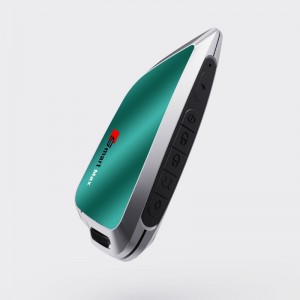 Умный ЖК -автомобильный ключ, вход без ключа обновления, Auto Lock Green Car Auto Lock&Разблокируйте удаленный стартер автомобиль, замена брелка с заменой брелка, аксессуары для кражи, дисплей логотипа автомобиля